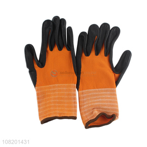 Good Quality 15 Gauge Spandex Superfine Foam Gloves Work Gloves