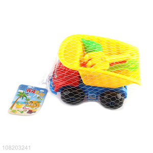Good Quality Kids Beach Cart Toy Plastic Sand Toy Set
