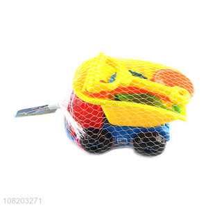 Hot Selling Plastic Vehicle Beach Toys Sand Toys Set