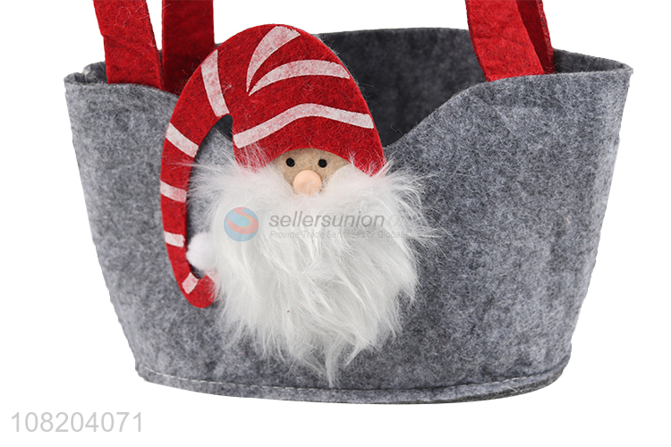 High quality Christmas tote bags non-woven Christmas shopping bags