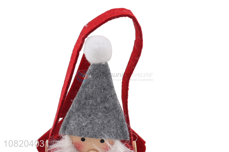 Best selling non-woven Christmas handbag reusable candy bags for kids