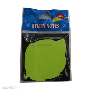 Popular products green leaf self-adhesive sticky notes