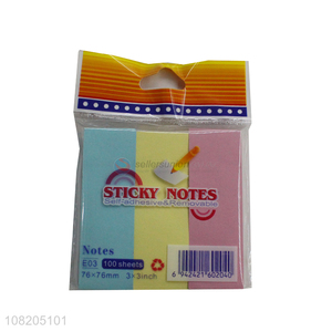 Low price removeable sticky notes office study label