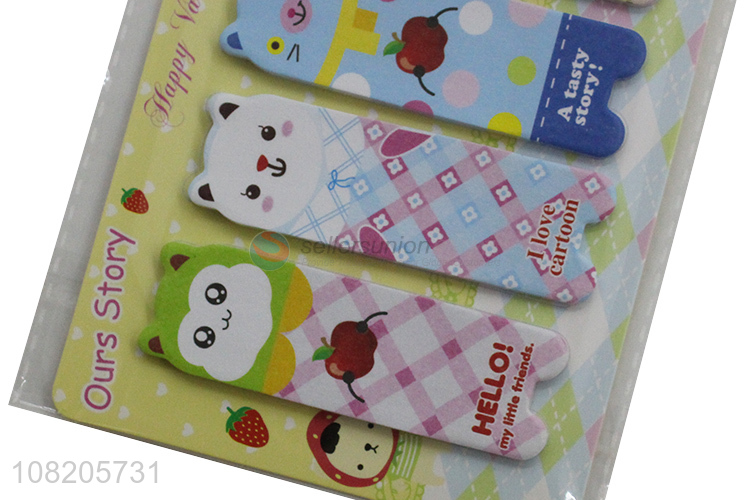 Hot sale cartoon paper sticky notes memo pads