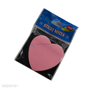 China factory pink love sticky notes office memo pad