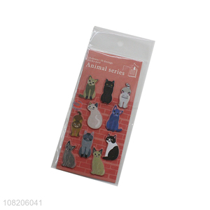 Lastest arrival cartoon cat sticky notes office memo pads