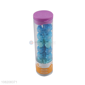 Wholesale stacking buildable crayons snowflake crayons for kids