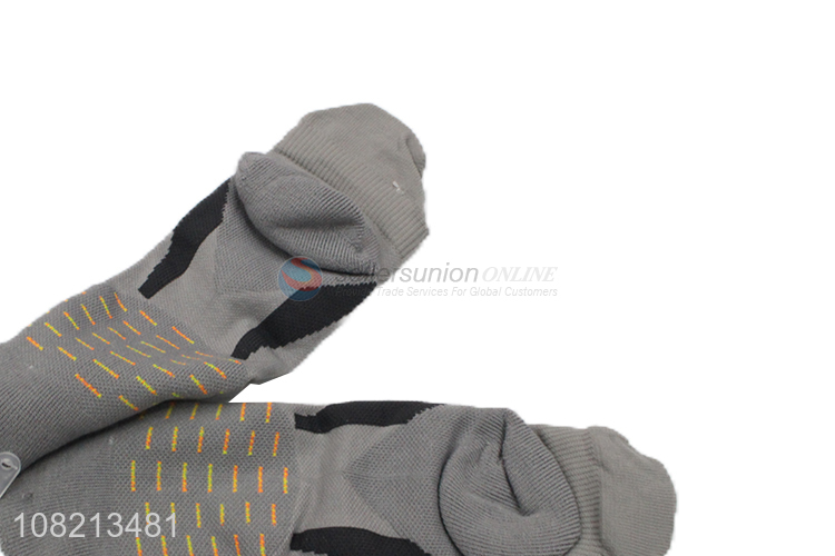 New arrival elastic non-slip running sports nylon socks