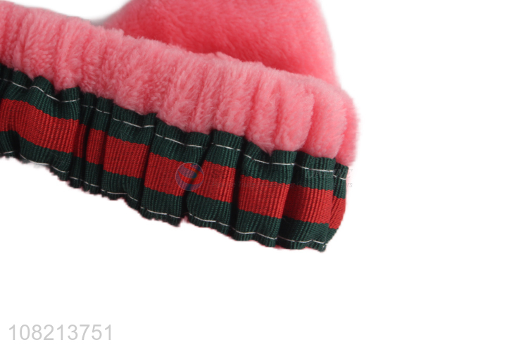 High Quality Flannel Headband Women Makeup Headband