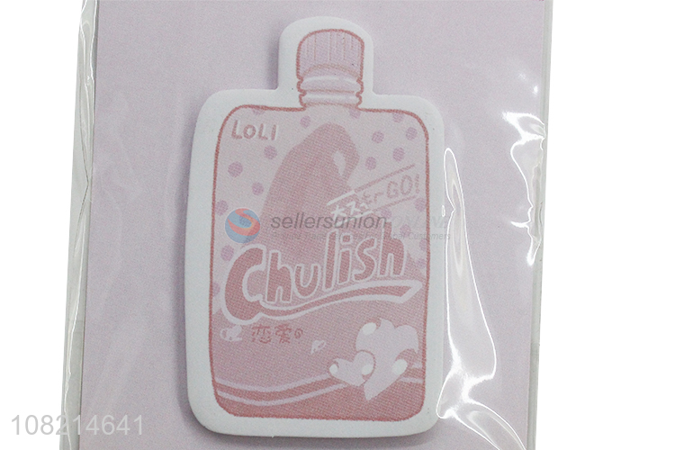 Good quality school supplies cartoon jelly sticky notes