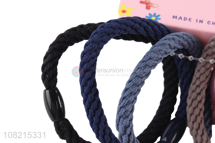 Good Sale 6 Pieces Elastic Hair Ring Cheap Hair Tie