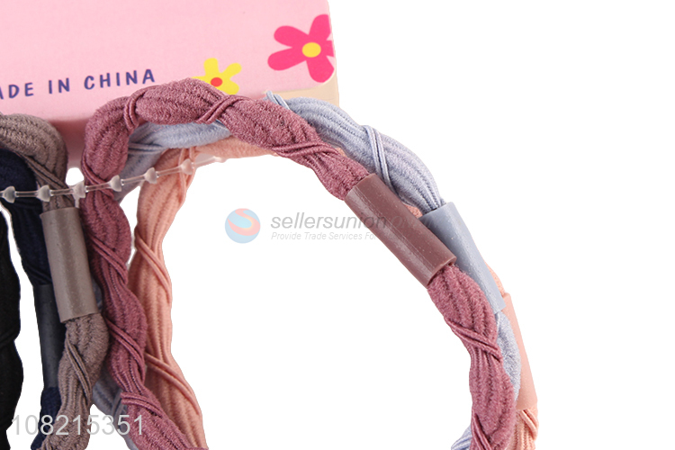 Factory Direct Sale Hair Bands Elastic Hair Rope Set