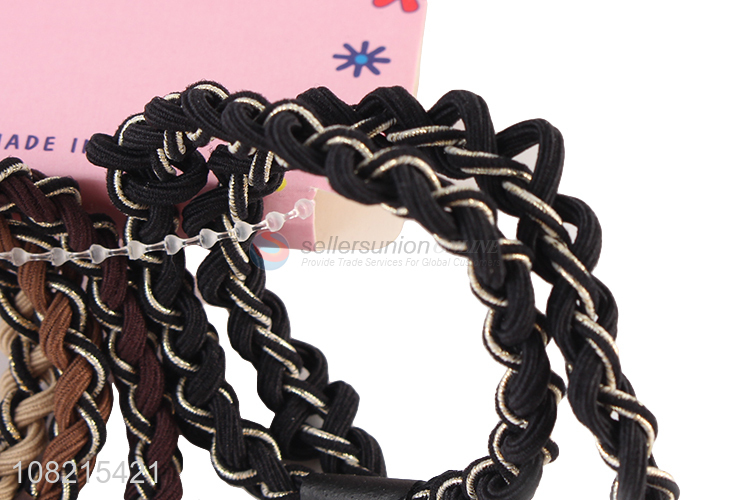 New Design Braided Hair Bands Fashion Hair Rope Hair Ring