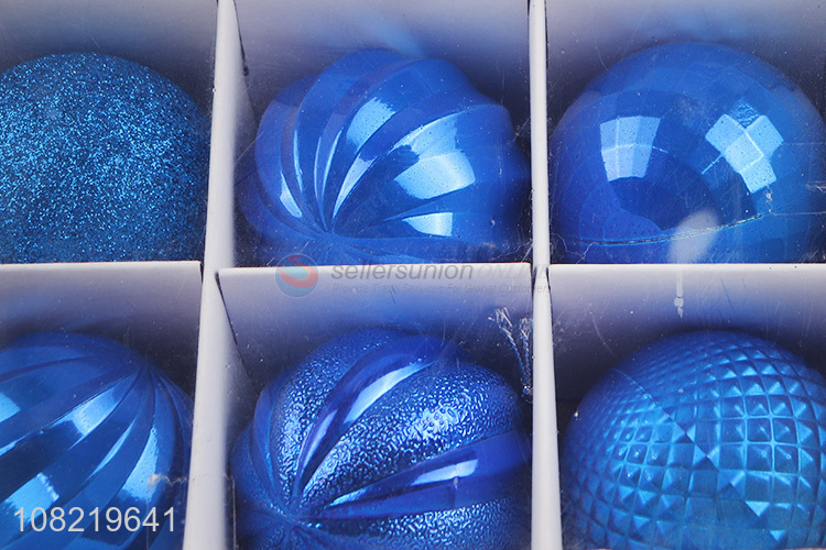 Low price wholesale blue christmas balls party decoration