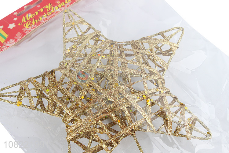 Best Quality Decorative Hollow Out Star For Christmas Tree