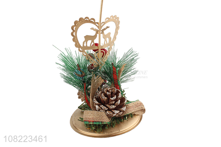 Popular Christmas Candle Holder Fashion Christmas Ornaments