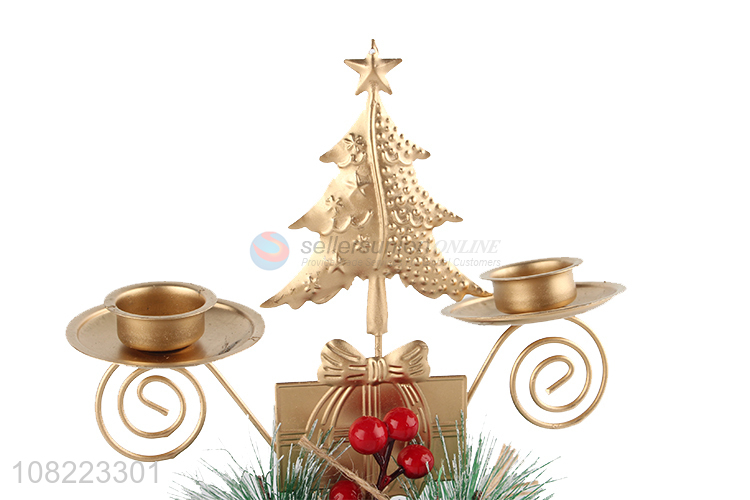 Best Sale Christmas Candle Holder Fashion Christmas Decoration