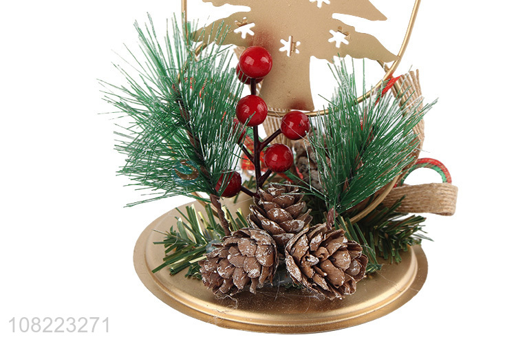 Fashion Design Christmas Decorations Candle Holder Wholesale