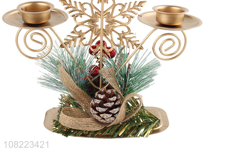 Popular Christmas Decorative Candlestick Candle Holders