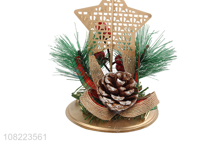 Good Quality Christmas Desktop Decorative Candle Holders