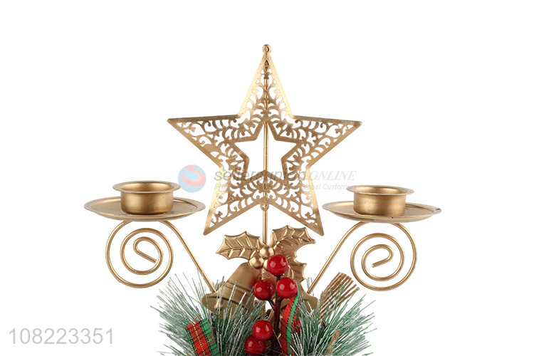 Hot Selling Christmas Decorative Candle Holder Fashion Candlestick