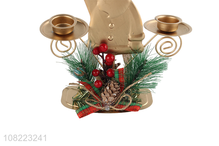 Custom Christmas Candlestick Desktop Decoration Candle Holder