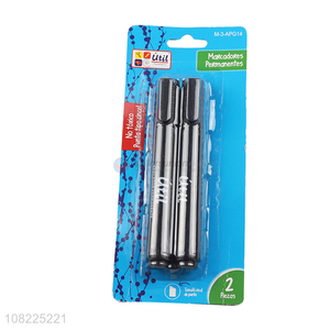 Wholesale 2 Pieces Permanent Marker Fashion Marker Pen Set