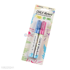 Good Sale 2 Pieces Non-Toxic Liquid Chalk Markers Set