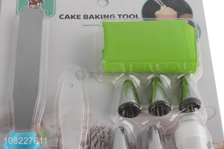 Good quality pastry tube decorating tools set for cake