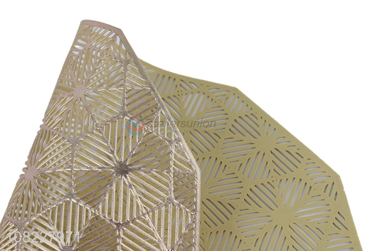 Yiwu wholesale creative PVC placemat dinner table mat