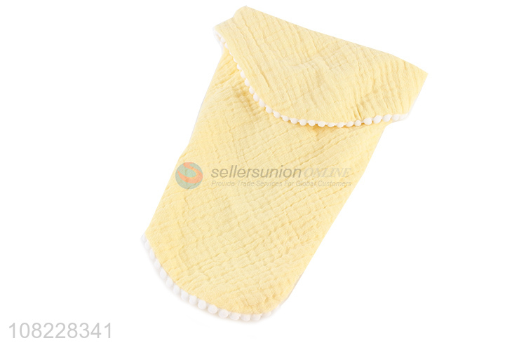 New arrival adjustable 100% cotton saliva towel baby gauze bibs