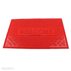 hot selling non-slip door mat rectangle PVC mat