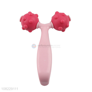 Wholesale health care handheld plastic massage roller