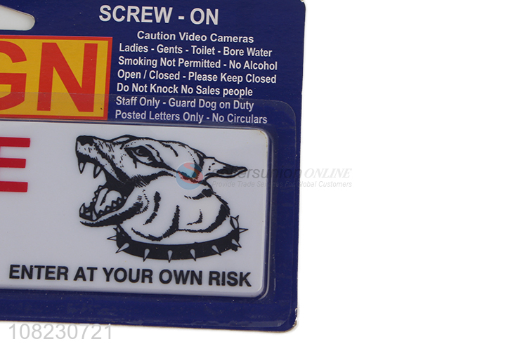 Top selling safety warning sign board with cheap price