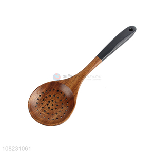 High Quality Wooden Slotted Spoon Fashion Cooking Utensil