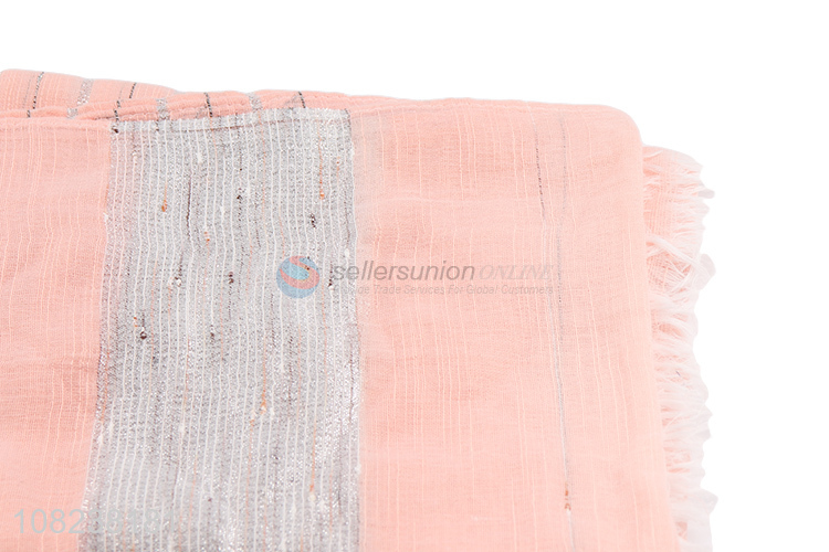 Online wholesale pink fashion silk scarf ladies accessories