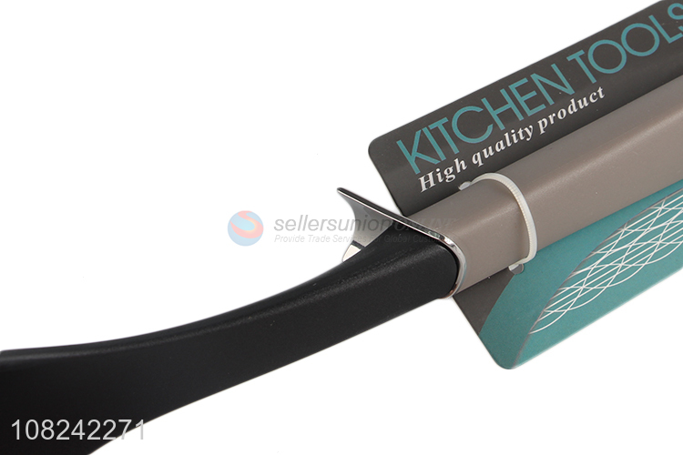 Factory price long handle nylon soup spoon for kitchen