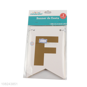 Good Sale Paper <em>Flag</em> Letters Bunting Decorative Banner