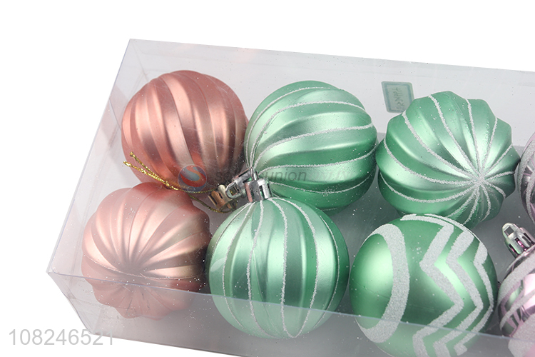 Creative design christmas decoration hanging christmas ball for sale