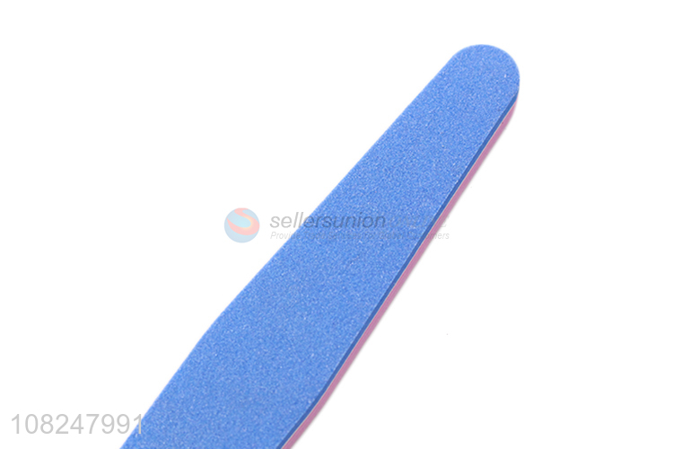 Hot selling washable double sided sponge nail file block for nail care