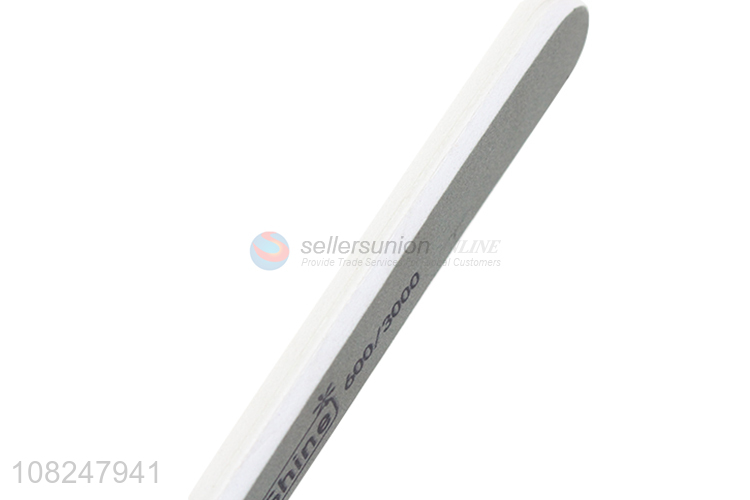 Best selling 600/3000 double sided nail buffer nail file nail art tool