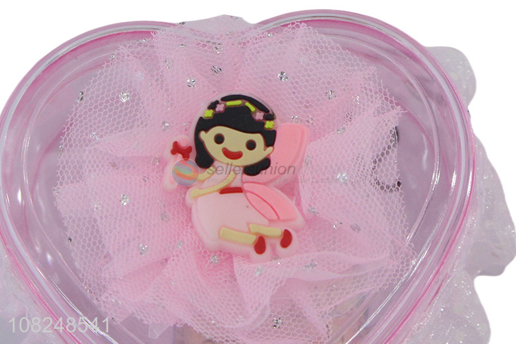 Factory price pink girls desktop jewelry box for gifts