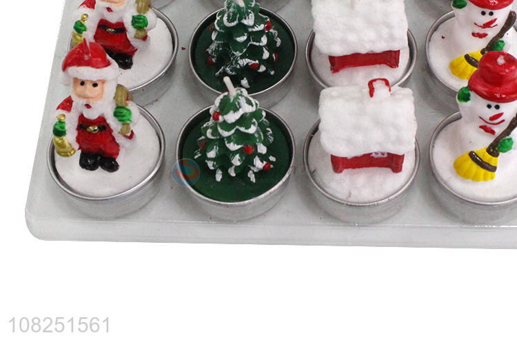 Yiwu market mini scented candles christmas decorative candles