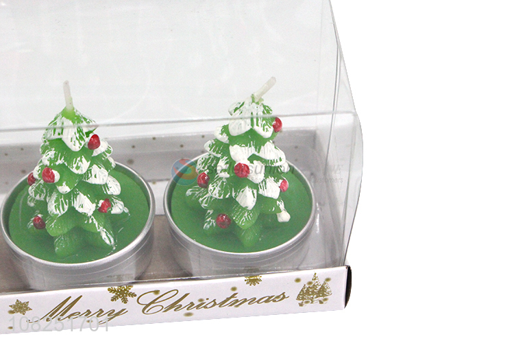 New products christmas tree candles home scented candles