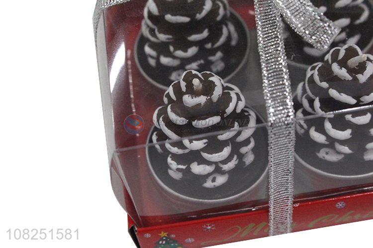 Wholesale price creative christmas scented candle set