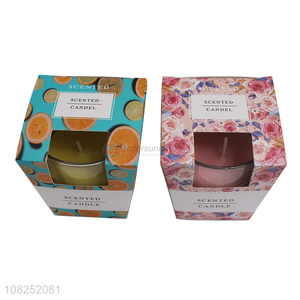 Factory Wholesale Aromatherapy Cup Wax Scented Candle