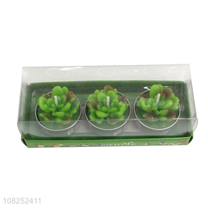 Factory wholesale creative plant scented candle set