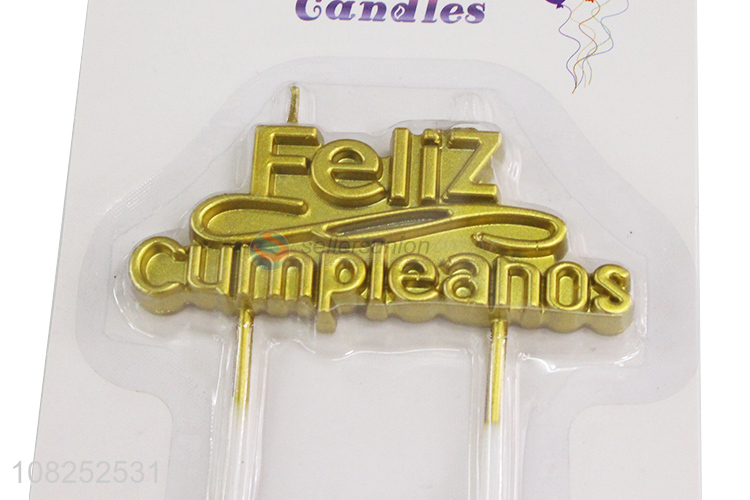 Best Selling Creative Spanish Birthday Candles for Party