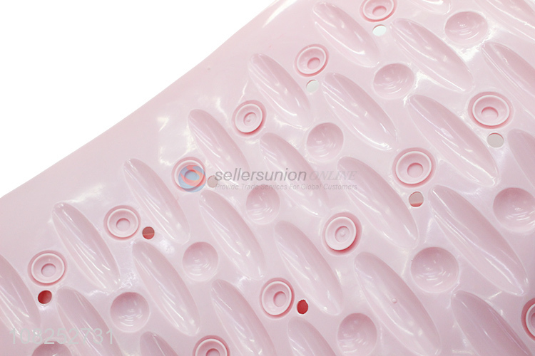 Yiwu market non-slip pvc bath mat machine washable pvc shower mat