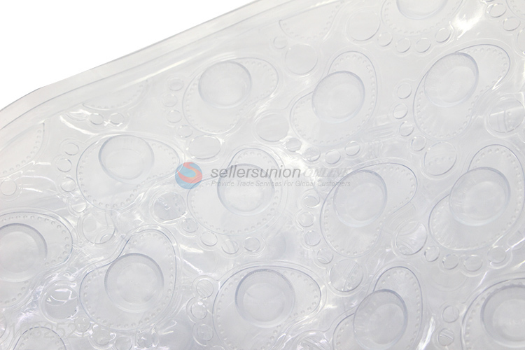 China supplier clear non-slip bath mat shower mat for bathroom tub